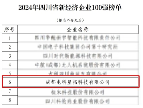 电科Lewin乐玩官网荣膺“2024年四川省新经济企业”100强榜单.jpg